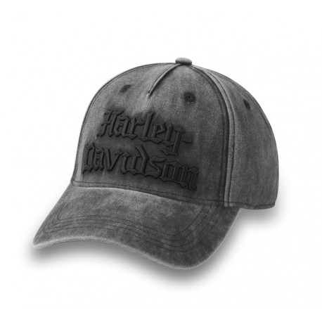 Gorra harley Davidson de béisbol inglesa antigua y gris