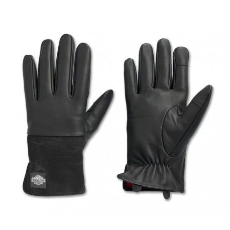 Guante Harley Davidson multiusos para hombre trabajador - Negro Harley