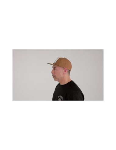 Gorra vaquera Harley Davidson de cinco paneles con correa trasera - Toffee