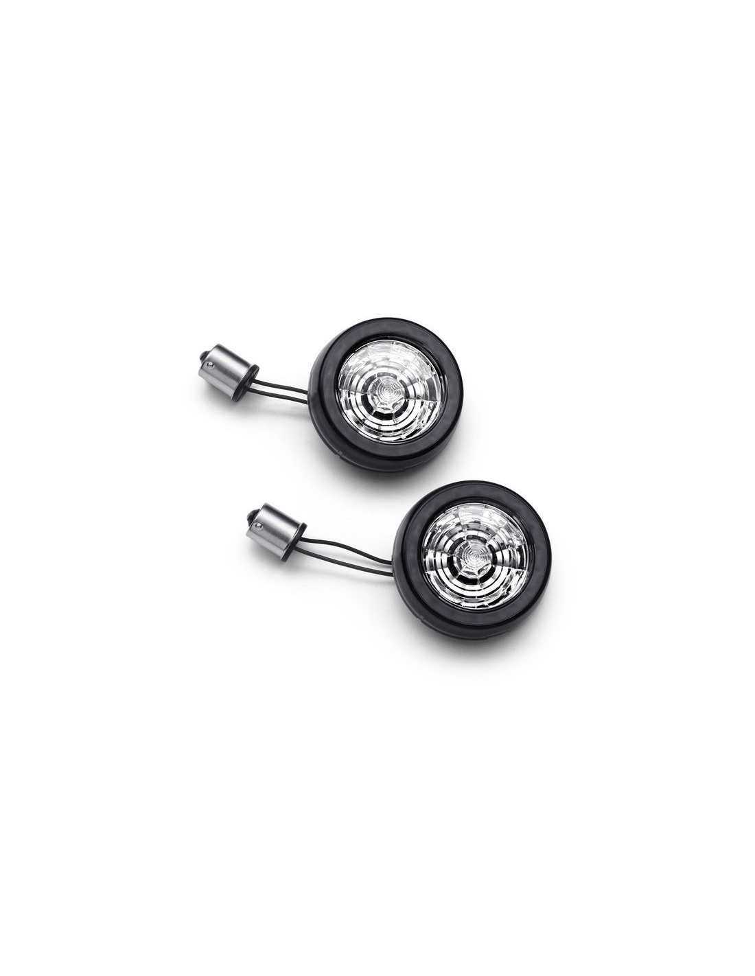 Harley-Davidson LEDフロントターンシグナル 純正 未使用品 FRONT SIGNATURE LED TURN SIGNAL INSERT - AMBER/AMBER - SMOKED LENS