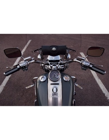 HARLEY DAVIDSON LEATHER WINDSHIELD BAG BY ROAD KING CLASSIC