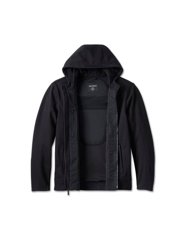 Men's Hooded Riding Fleece Deflector