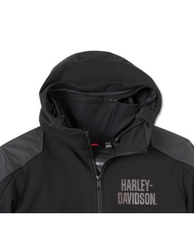 Sudadera Harley Davidson Willie G Skull Graphic Deflector 2.0 para hombre