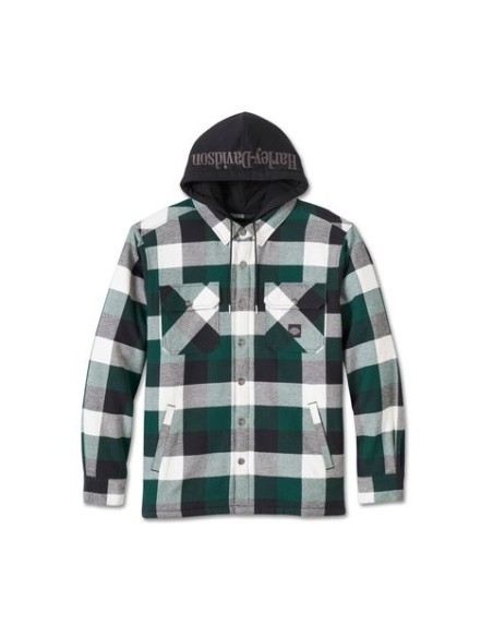 96135-25VM Chaqueta Harley Davidson con capucha y camisa para viajeros