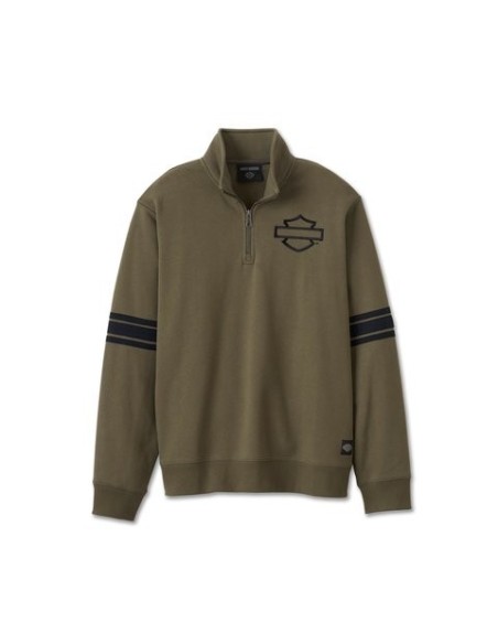 96099-25VM Polar Harley Davidson con cremallera de 1/4 Bar & Shield