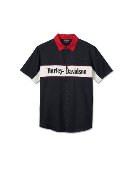 96149-25VM Camiseta Harley Davidson de manga corta The Garage Mechanic
