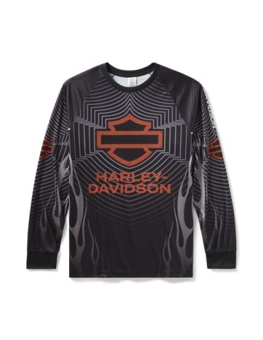 Camiseta Harley Davidson de motociclista Bar & Shield