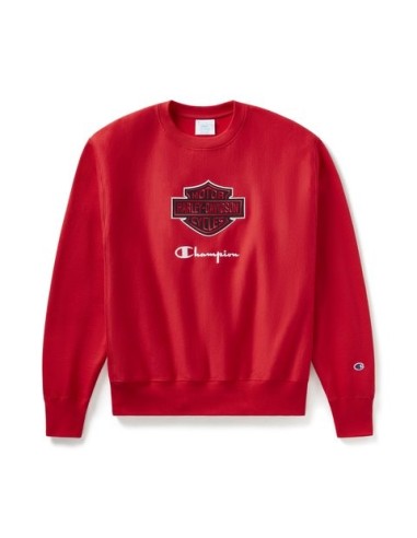 96860-24VM Champion x Harley-Davidson Fanatic Crew Neck Sweatshirt