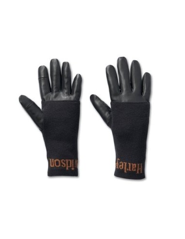 Guantes Harley Davidson de cuero 3 en 1