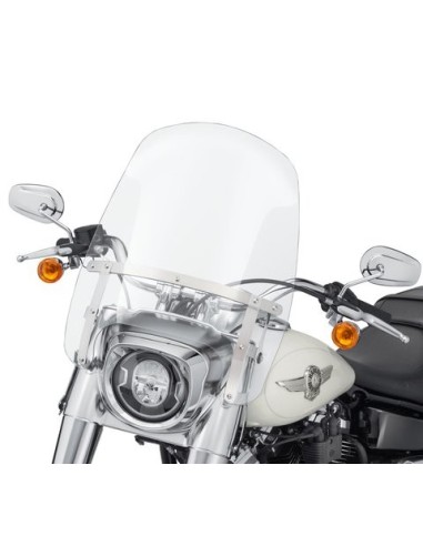 57400368 Parabrisas Harley Davidson Wind Splitter H-D Detachables compacto de 19"