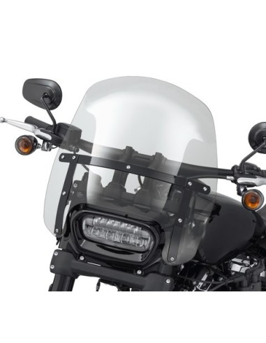 57400330 Parabrisas Harley Davidson Wind Splitter H-D Detachables compacto de 15"