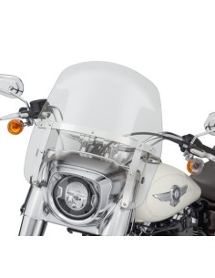 57400367 Parabrisas Harley Davidson Wind Splitter H-D Detachables compacto de 15"