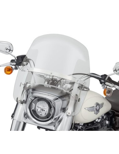 57400367 Parabrisas Harley Davidson Wind Splitter H-D Detachables compacto de 15"