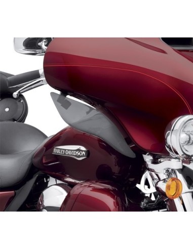 57000529 Kit Harley Davidson de deflector de aire regulable - Ahumado oscuro