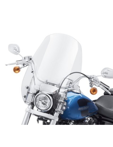 57400323 Parabrisas Harley Davidson Wind Splitter Super Sport de desmontaje rápido de 19"