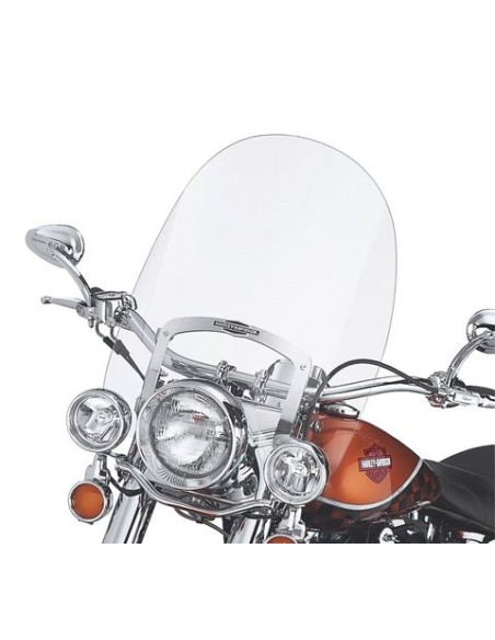 57140-05 Parabrisas Harley Davidson King-Size Nostalgic H-D Detachables para los modelos Softail FL - 20”. Transparente