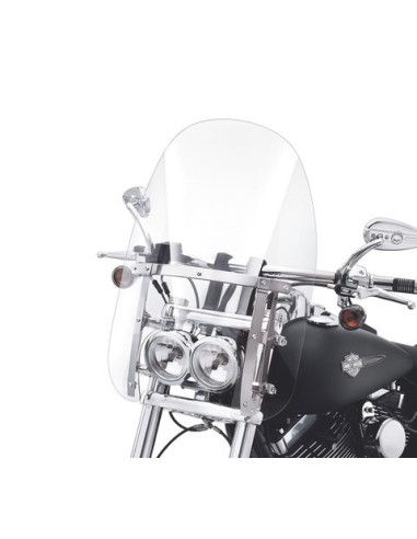 57338-08 Parabrisas Harley Davidson compacto de desmontaje rápido