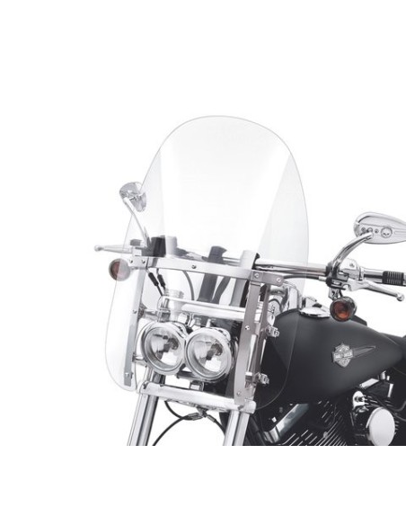 57338-08 Parabrisas Harley Davidson compacto de desmontaje rápido