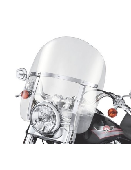 58278-95 Parabrisas Harley Davidson H-D Detachables King-Size para modelos FL Softail - 18". Ahumado claro
