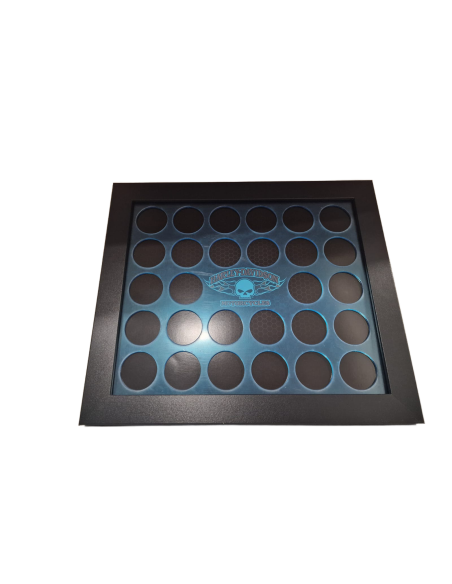H-D Collector's Poker Chip Frame 28 Ct.