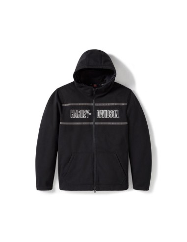 Chaqueta Harley Davidson con capucha H-D Trenton Deflector 2.0 - Harley negro 97138-25VM
