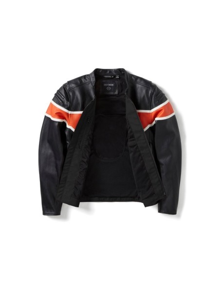 Harley Davidson Leather Riding Jacket - HD Trenton 97014-25VM