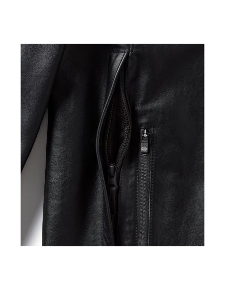 Chaqueta Harley Davidson de montar de cuero - HD Trenton 97014-25VM