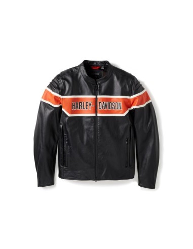 Chaqueta Harley Davidson de montar de cuero - HD Trenton 97014-25VM