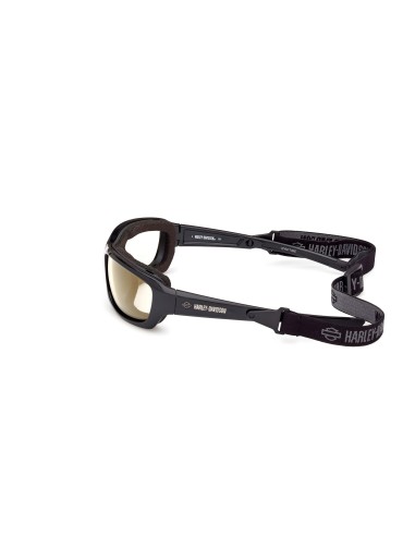 Gafas Harley-Davidson de moto GYM TIME  fotocromática amarilla con negro brillante HZ00036301J