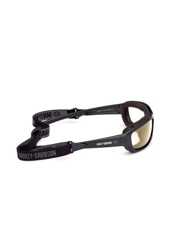 Gafas Harley-Davidson de moto GYM TIME  fotocromática amarilla con negro brillante HZ00036301J
