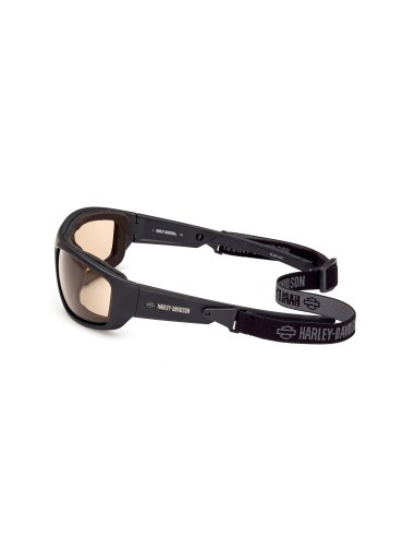 Gafas Harley-Davidson de moto fotocromáticas BLAZE ACE negro mate/ marrón HZ000569E02