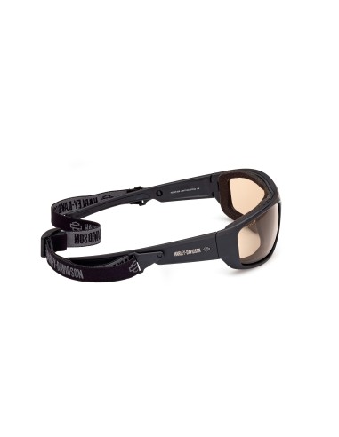 Gafas Harley-Davidson de moto fotocromáticas BLAZE ACE negro mate/ marrón HZ000569E02