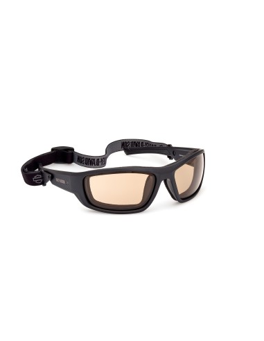 Gafas Harley-Davidson de moto fotocromáticas BLAZE ACE negro mate/ marrón HZ000569E02