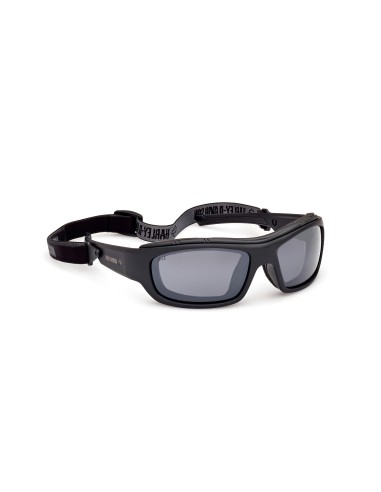 Gafas Harley-Davidson de moto SOLDIER negro mate / espejo ahumado HZ000766C02