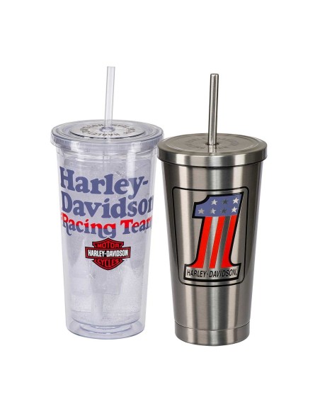 Juego de vasos Harley Davidson Racing HDL-18618