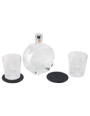 Juego de decantador Harley Davidson Jack Daniel's Old No. 7 JD-38746