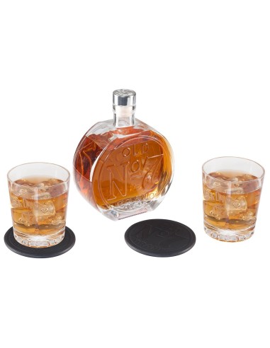 Juego de decantador Harley Davidson Jack Daniel's Old No. 7 JD-38746