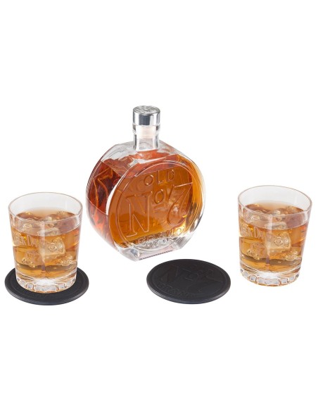 Juego de decantador Harley Davidson Jack Daniel's Old No. 7 JD-38746