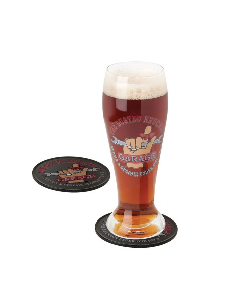 The Busted Knuckle Garage Harley Davidson Pilsner Beer Gift Set BKG-78702