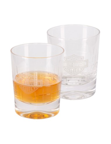 Harley Davidson HDL-18817 Crystal Glasses