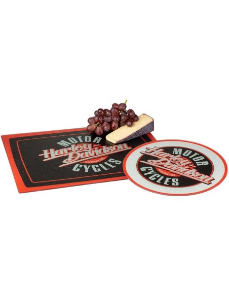 Harley-Davidson Two-Piece Bar and Kitchen Cutting Board HDL-18597