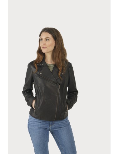 Cazadora Harley-Davidson® Classic Eagle de cuero para mujer  97046-23VW