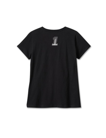 97581-23VW Camiseta Harley Davidson Screamin' Eagle de manga corta de mujer