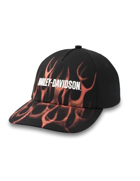 97737-24VM Harley Davidson Adjustable Cap with Rhodo Strap