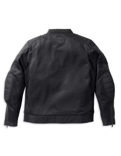 98130-22EM Chaqueta Harley Davidson de malla Zephyr para hombre con forro extraíble con cremallera - Negra 2