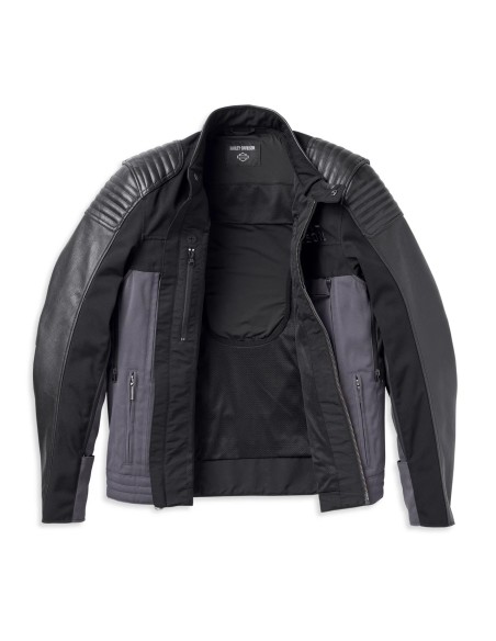 98129-22EM Harley Davidson Men's Sheridan Switchback Lite Mixed Media Jacket