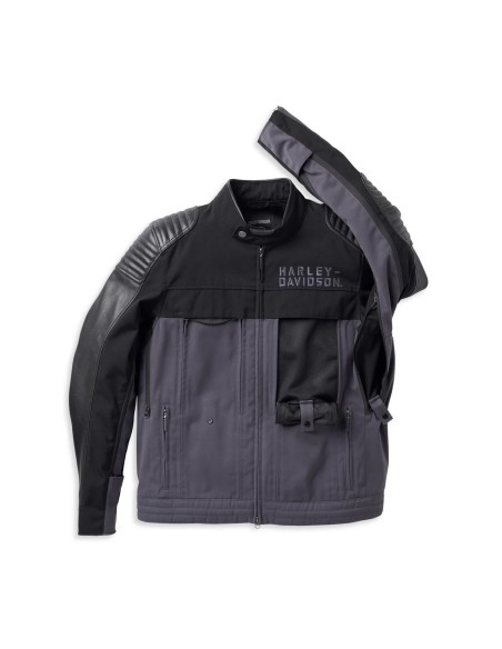 98129-22EM Chaqueta Harley Davidson Sheridan Switchback Lite Mixed Media para hombre