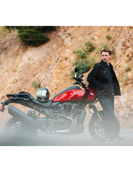 98124-23VM Chaqueta de montar Harley-Davidson estilo camionero Layering System para hombre