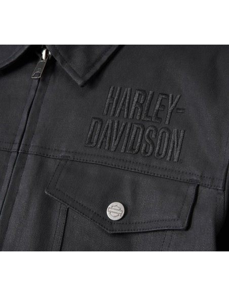 98124-23VM Chaqueta de montar Harley-Davidson estilo camionero Layering System para hombre