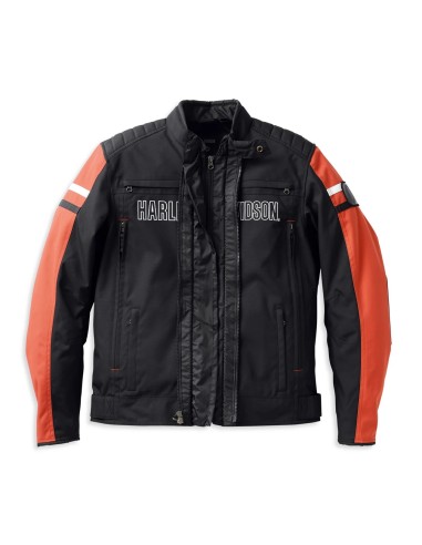 98126-22ET Chaqueta Harley Davidson Hazard Textil Impermeable para hombre - Grande